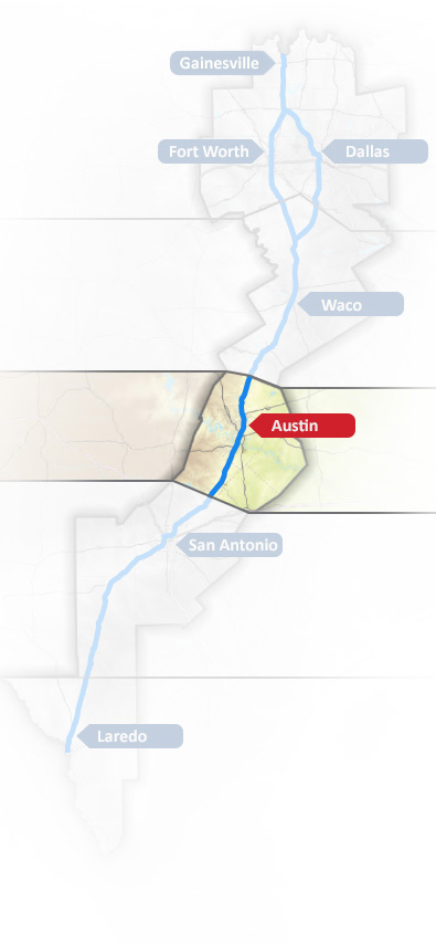 Captial Map - Austin