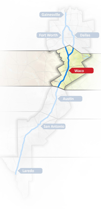 Central Map - Waco
