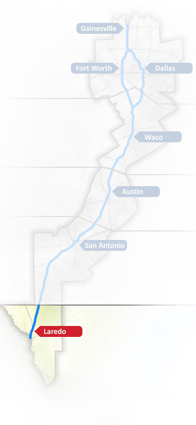 South Map - Laredo